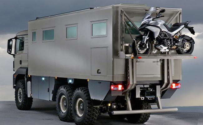 GLOBAL XRS 7200 - Un camping-car de prestige sur châssis camion toutes roues motrices, pour le tour du monde