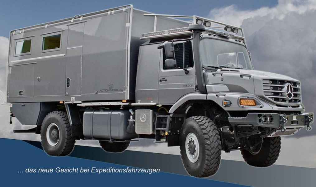 Offroad motor home on a Mercedes chassis - ATACAMA 5140