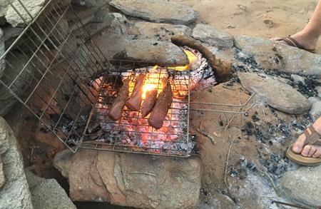 Wildfleisch vom Grill