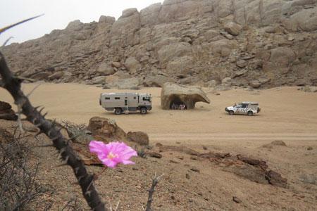 The Grizzly  - Rock formation in the Khumib Region