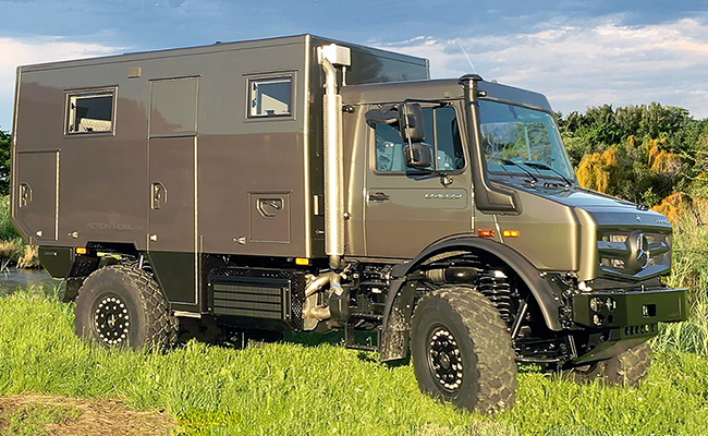 Auto-caravane pour le tour du monde