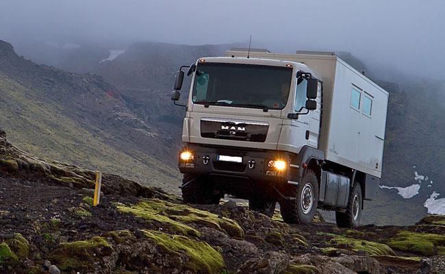 AROCS Weltreisewohnmobil mit Hubdach